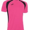 Football Unlimited NZ Clearance Champion III Fluro Pink/Black T-Shirt