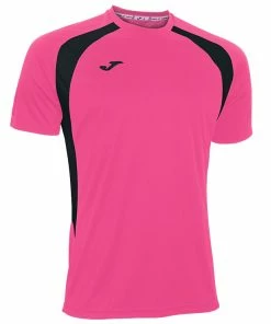 Football Unlimited NZ Clearance Champion III Fluro Pink/Black T-Shirt