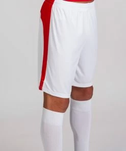 Deals π₯° Football Unlimited NZ Tokio Shorts White/Red 𧨠9 Football Unlimited NZ Tokio Shorts White/Red