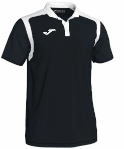 Football Unlimited NZ Champion IV Polo Shirt Black/White