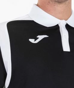 Football Unlimited NZ Champion IV Polo Shirt Black/White