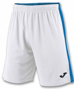 Football Unlimited NZ Tokio Shorts White/Royal Clearance