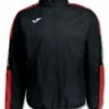 Football Unlimited NZ Waitemata FC Rain Jacket - Black/Red