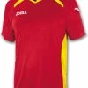 Football Unlimited NZ Joma Red/Yellow Short Sleeved T-Shirt X1 Clearance