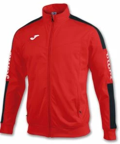Football Unlimited NZ Clearance Champion IV Full Zip Jacket - Red/Black
