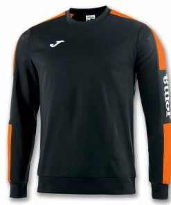 Football Unlimited NZ Champion IV Sweatshirt Black-Orange Clearance
