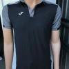 Football Unlimited NZ Comfort Polo Shirt Black/Grey Clearance