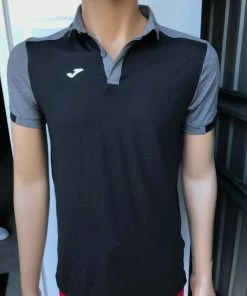 Football Unlimited NZ Comfort Polo Shirt Black/Grey Clearance