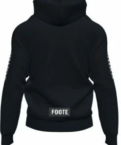 Football Unlimited NZ Rangers AFC Blenheim Hooded Sweatshirt - Large Club Logo Centre Front, Name - Lower Back