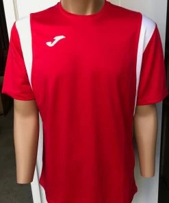 Football Unlimited NZ Clearance Dinamo Red/White Short Sleeved Shirt